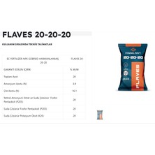 Farmlant Flaves 20+20+20 Damlama Sulama Gübresi
