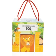 Mega Tekno Shop Mega Kids Lab Book And Building Blocks: Zoo