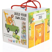 Mega Tekno Shop Mega Kids Lab Book And Building Blocks: Zoo