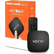 MX Box MX10 4K Android Tv Box Medya Oynatıcı Android 13.0 Tv Box Tv Stick Medya Oynatıcı Smart Tvwifi