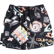 Quiksilver Nextgenboy12 Erkek Çocuk Siyah Volley Short