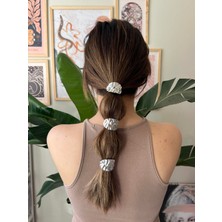 Alice İsstanbul Silver Ezme Bombe Lastik Toka