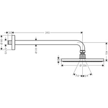 Hansgrohe Raindance S 240 1 Jet P Tepe Duşu