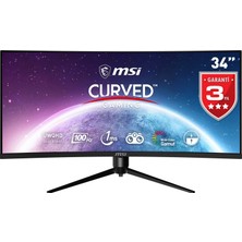 MSI MAG342CQPV 34"CURVED 1500R VA 3440X1440 (UWQHD) 21:9 100HZ 1MS ADAPTIVE SYNC GAMING MONITOR