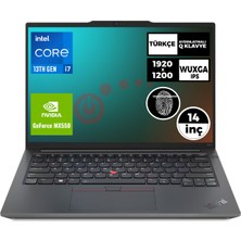 Lenovo Thinkpad E14 Gen 5 Intel Core I7-1355U 24GB 1tb + 1tb SSD 14" Wuxga 2gb MX550 Freedos Taşınabilir Bilgisayar 21JLS2G6TX 012