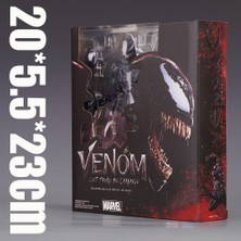 Junjue Shf Venom 2 Symbiote Marvel Universe Inanılmaz Örümcek Adam Venom Hareketli Film Şekilli Kalıp Oyuncak (Yurt Dışından)