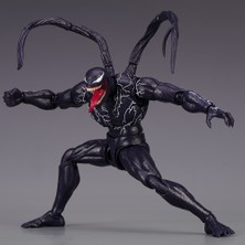 Junjue Shf Venom 2 Symbiote Marvel Universe Inanılmaz Örümcek Adam Venom Hareketli Film Şekilli Kalıp Oyuncak (Yurt Dışından)