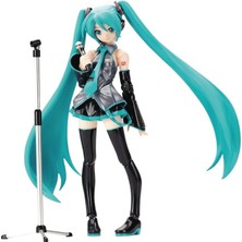 Junjue Hatsune Miku FIGMA014 Hareketli Eklemler Hatsune Yüz Değiştiren Bebek Süsü Kutulu (Yurt Dışından)