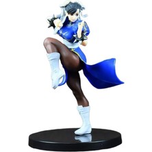 Junjue Street Fighter Chun-Li Doll Kutulu Şekil Modeli (Yurt Dışından)