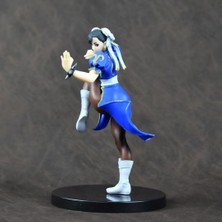 Junjue Street Fighter Chun-Li Doll Kutulu Şekil Modeli (Yurt Dışından)