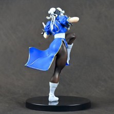 Junjue Street Fighter Chun-Li Doll Kutulu Şekil Modeli (Yurt Dışından)