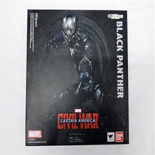 Junjue Shf Marvel Model Avengers Kara Panter Figürü (Yurt Dışından)