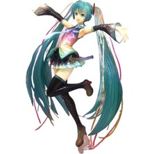 Junjue Hatsune Miku 10. Yıldönümü Sürümü Hatsune Kutulu El Tipi Ofis Heykelcik Modeli (Yurt Dışından)