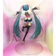 Junjue Hatsune Miku 10. Yıldönümü Sürümü Hatsune Kutulu El Tipi Ofis Heykelcik Modeli (Yurt Dışından)