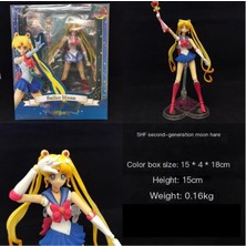 Junjue Sailor Moon Sui Bing Yue Iı Hareketli Moon Hare Eklemleri Hareketli Ofis Heykelcik Modeli (Yurt Dışından)