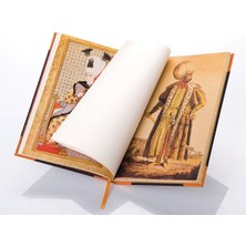 Le Color Osmanlı Kaftan Journal Çizgili Sultan Yeşil