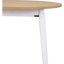 Avanos Yuvarlak Sabit Mdf Mutfak Masası - Q90 cm