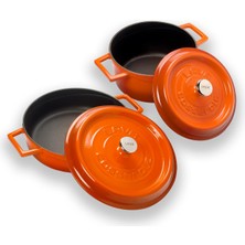 Lava Döküm 2x Trendy Serisi 5 Parça Tencere Seti