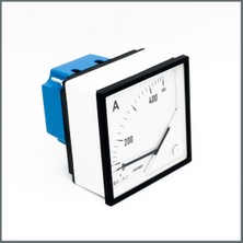 Frer Ac Analog Ampermetre 500/5A Akım Trafosu Girişli 96 x 96 mm 90°