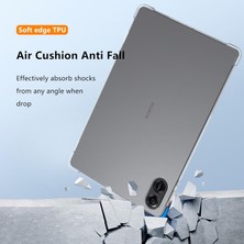 Ukscase Xiaomi Redmi Pad Se 11 Inç 2023  Shockproof Airbag Şeffaf Kılıf + Ekran Koruyucu