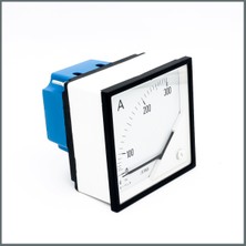 Frer Ac Analog Ampermetre 300/5A Akım Trafosu Girişli 96 x 96 mm 90°