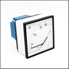 Frer Ac Analog Ampermetre 200/5A Akım Trafosu Girişli 96 x 96 mm 90°