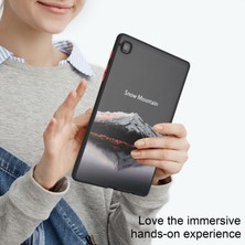 XFashion Samsung Galaxy Tab A7 Lite T225 T220 Desenli Kılıf Skin-Touch Tablet Kapak (Yurt Dışından)