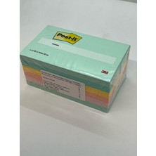 3m Post-It® Not, Beachside Renk Koleksiyonu, 76 mm x 127 Mm, 100 Yaprak/pad, 6 Pads/paket