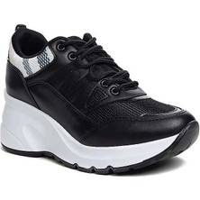 Ay Moda Ayakkabı 301 Filet Kadın Yüksektaban Anatomik Günlük Yazlık Ayakkabı