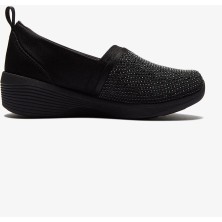 Skechers Arya  -  Shine And Glow Kadın Siyah Günlük Ayakkabı 104110 Bbk