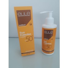 Elile Sunblock Sun Protection Cream - Shea Butter ve Hyaluronic Acid Içeren Güneş Koruma Kremi 150 ml