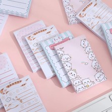 Bifeng Shop B Tarzı Bloknot Sevimli Karikatür Kedi Yapışkan Not Çıkartmalar Çıkartması Scrapbooking Dıy Kawaii Not Defteri Kırtasiye Okul Malzemeleri (Yurt Dışından)