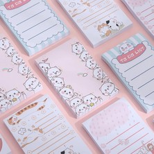 Bifeng Shop Bir Stil Bloknot Sevimli Karikatür Kedi Yapışkan Not Çıkartmalar Çıkartması Scrapbooking Dıy Kawaii Not Defteri Kırtasiye Okul Malzemeleri (Yurt Dışından)