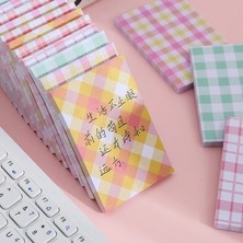 Bifeng Shop C Tarzı Yapışkan Not Izgara Çizgileri Renkli Bloknot Çıkartması Scrapbooking Dıy Not Defteri Günlüğü Kawaii Kırtasiye Ofis Okul Malzemeleri (Yurt Dışından)