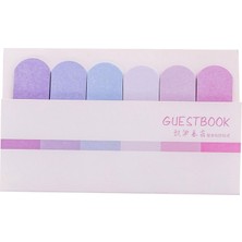 Bifeng Shop Pp Tarzı 4 Yaprak Macaron Yapışkan Not Defteri Kategorize Edilmiş Sınıflandırılmış Dizin Etiket Etiket Makinesi Yer Işareti Bloknot Öğrenci Ofis Kırtasiye (Yurt Dışından)