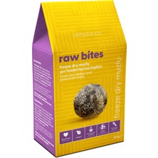 Slimplus 4'lü Glutensiz Vegan Yerfıstıklı Hurma Topları Raw Bites Mix Paket 100GR