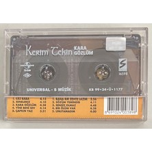 Kerim Tekin Kara Gözlüm Kaset (Orjinal Dönem Baskı)