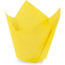 Tulip Kek Kalıbı Sarı 200'LÜ