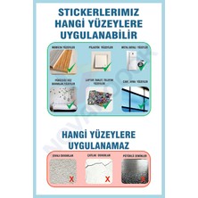 Nova Noook Müzik Nota Gitar Okul Kreş Çocuk Sticker Etiket (STİCKER-00003)