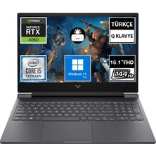 Hp Victus 16-R1060NT 9J262EA11 I5-14500HX 32GB 512SSD RTX4060 16.1" Fullhd W11P Taşınabilir Bilgisayar