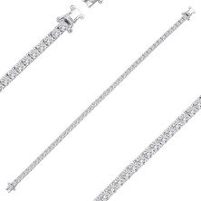 İryum 7.39CT (E-F Vs) Pırlanta Su Yolu Bileklik