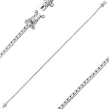 İryum 1.23CT (E-F Vs) Pırlanta Suyolu Bileklik