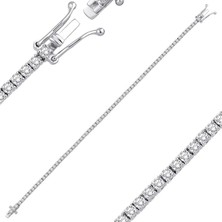 İryum 2.25ct (E-F vs) Suyolu Pırlanta Bileklik
