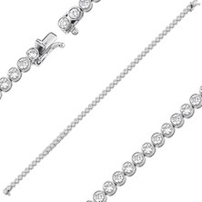 İryum 3.40 Karat (E-F Vs) Pırlanta Suyolu Bileklik