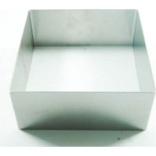 Kare Çember Argon 17X17 cm Yükseklik 10 cm