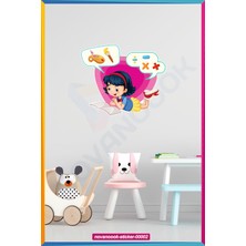 Nova Noook Anaokulu-Matematik-Toplama-Çıkartma-Çarpma Bölme-Resim-Çocuk Sticker (STİCKER-00002)