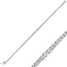 İryum 1.60 Karat (G-H Vs) Pırlanta Süzme Suyolu Bileklik