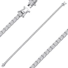 İryum 4.44CT (E-F Vs) Pırlanta Suyolu Bileklik