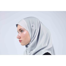 Ecardin Pro Hijab - Premium Atletik Sporcu Kadın Başörtüsü Ultra Konforlu Gözenekli Tesettür Hazır Hijab Bone