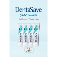 Dentasave 4 Al 3 Öde Dentasave Diş Macunu  Çinko Formül 75 Ml